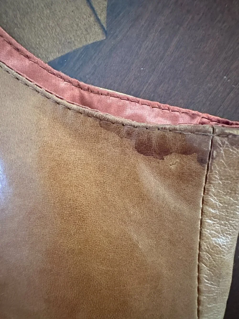 Vtg Remy Leather Fashions Men's Brown soft smooth Vest Size 46 Made in USA